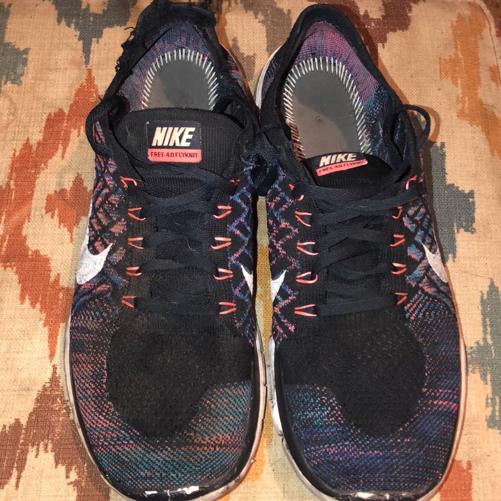 Nike free 4.0 flyknit shoes